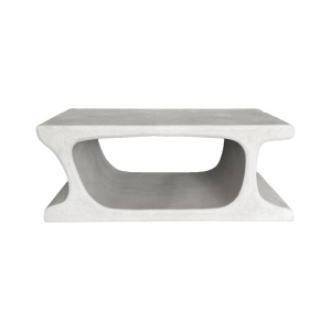 Masuta de cafea, Nafel, Pako, Alb 120x60x45 cm - Img 3