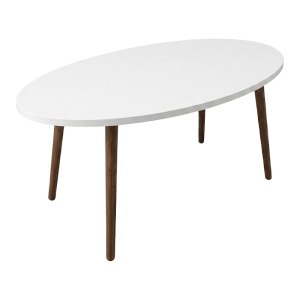 Masuta de cafea Sartori, Alb, 90x45x43 cm - Img 2