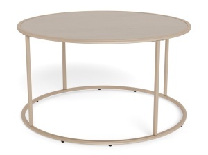 Masuta de cafea Seaford, Gri, 45x80x80 cm - Img 2