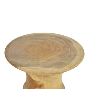 Masuta de cafea Stomer, Natural, 66x66x45 cm - Img 3