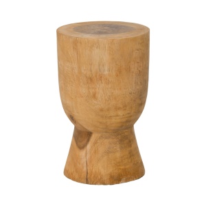 Masuta laterala, Koa, Natural, 28x28x46 cm