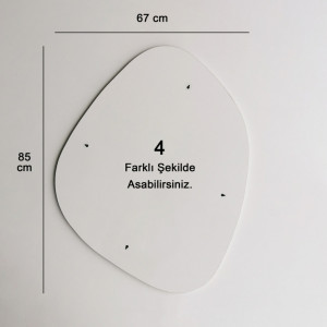 Oglinda SohoAyna85x67cm Negru - Img 9