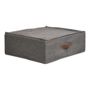 Organizator textil pentru depozitare Noto, Gri inchis , 47x56x18 cm - Img 4