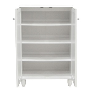 Pantofar, Santo, Alb, 60x34.5x91.5 cm - Img 2