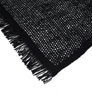 Parasolar Roof macrame negru 4x4m - Img 3
