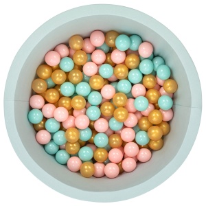Piscina de bile Bubble Pops v12 Menta 85x85x30 cm - Img 2