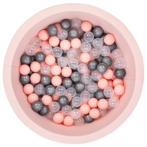 Piscina de bile Bubble Pops v14 Roz 85x85x30 cm - Img 2