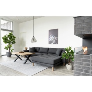 Planta artificiala decorativa Smochin lira, Verde, 81x93x190 cm - Img 3