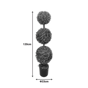 Planta decorativa Bolla IEI Verde 33x33x120 cm - Img 2