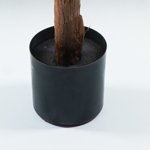 Planta decorativa cu ghiveci Musa Negru 105x105x180 cm - Img 3