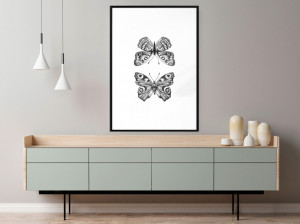 Poster - Butterfly Collection I, cu Ramă neagră, 20x30 cm - Img 2