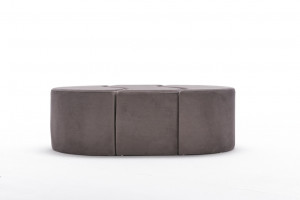 Pouf Alya, Mink - Img 3