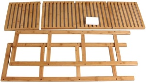 Raft Songmics Bej 33x33x96 cm - Img 5
