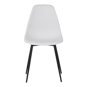 Scaun Ballen Alb 41.5x53x84.5 cm - Img 4
