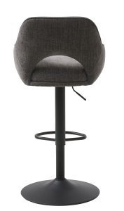 Scaun bar COWLEY SELECT, Gri inchis, 54x96-112x51 cm - Img 2