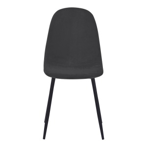 Scaun Bella, Negru, 44x55x85 cm - Img 4