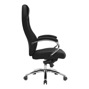 Scaun birou directoral, Ionia, Negru, 67x49.5x123 cm - Img 5