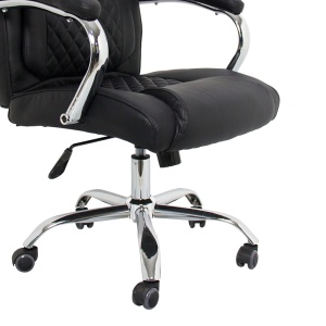 Scaun birou, Stoldi, Pako, Negru 62.5x70x121 cm - Img 7