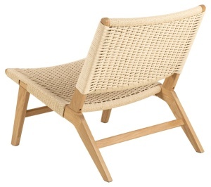 Scaun Carson, Alb, 72x64x79 cm - Img 7