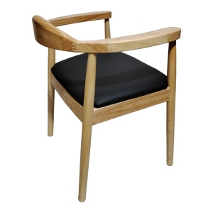 Scaun cu brate Joube Natural 59x48x73 cm - Img 3