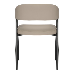 Scaun cu brate Sezan Gri deschis 56x55x78 cm - Img 6