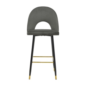 Scaun de bar Casenio Pako Antracit 48x50x107 cm - Img 4
