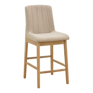 Scaun de bar Dalby, Bej, 50x45x102.5 cm