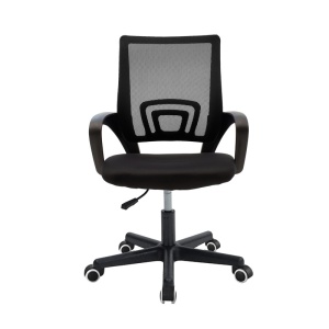 Scaun de birou Berto 2, Pako World, Negru, 60x48x85-95 cm - Img 4