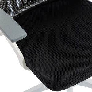 Scaun de birou V2, Plymot, Negru, 58x48x122 cm - Img 10
