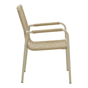 Scaun de gradina, Esence, Bej, 56x61.5x87.5 cm - Img 4