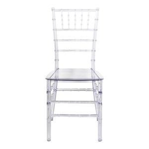 Scaun de gradina Tiffany transparent PC 38.5x46x88 cm - Img 4