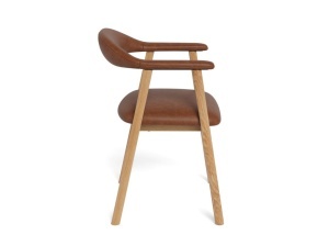 Scaun dining Addi, Maro, 75.5x56x54 cm - Img 5