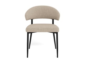 Scaun dining Edina, Bej, 77x56x55 cm - Img 5