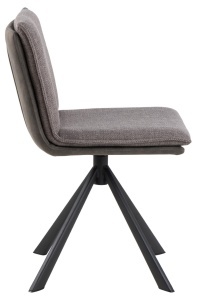 Scaun dining Flynn V1, Gri, 85x47x59 cm - Img 5