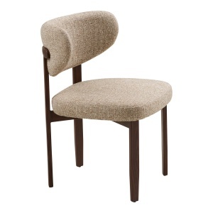 Scaun dining Recco, Maro deschis, 57x53x79 cm