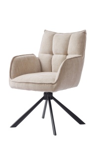 Scaun MARILLA, Bej deschis, 65x88x59 cm
