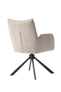 Scaun MARILLA, Bej deschis, 65x88x59 cm - Img 3