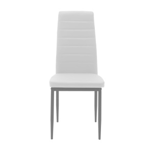 Scaun Parker, Alb, 41x48x96 cm - Img 5