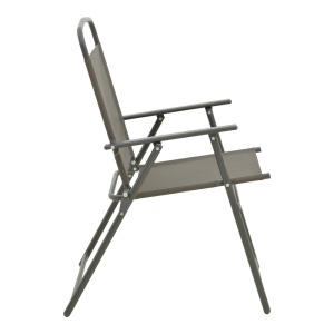 Scaun pliabil, Vela, Antracit, 53x58x90 cm - Img 4