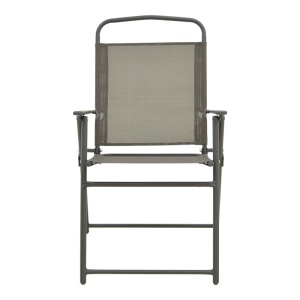 Scaun pliabil, Vela, Antracit, 53x58x90 cm - Img 5