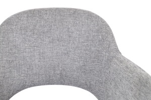 Scaun ROWLEY, Gri, 58x83x58 cm - Img 3