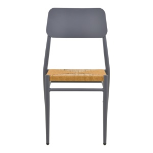 Scaun Stivuibil, Giardino, Antracit, 56x45x82 cm - Img 5
