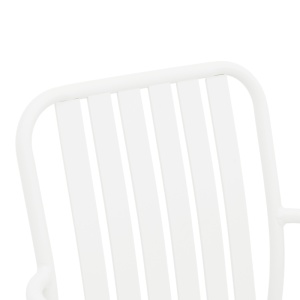 Scaun stivuibil, Vista, Alb, 60x62x84 cm - Img 7