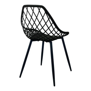 Scaun Suan Pako Negru 49x51x86 cm - Img 2