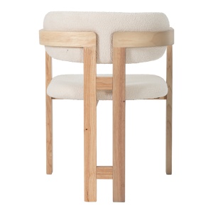 Scaun, Winsor, Pako, Natural 58.5x51x76 cm - Img 5