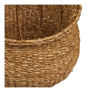 Set 2 piese Cosuri de rachita Eden, Natural, 46x46x30 cm