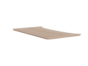 Set 2 piese Extensii masa Aston, Alb, 1.8x50x90 cm - Img 3