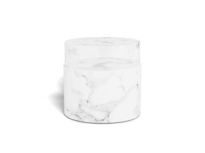 Set 2 piese Masute de cafea Dice V2, Alb, 40x58x58 cm - Img 6