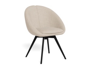 Set 2 piese Scaune dining Tenna, Maro, 82x60x56.5 cm - Img 2
