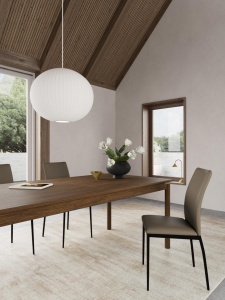 Set 4 piese Scaune dining Demina V3, Gri, 92x43.5x53 cm